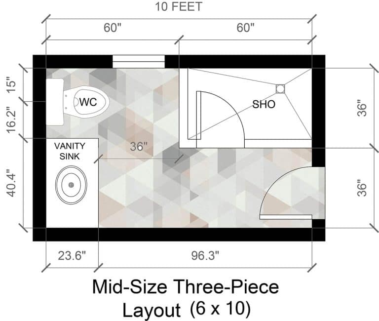 7 Rectangular Bathroom Floor Plans: Which Layout Fits Your Style?