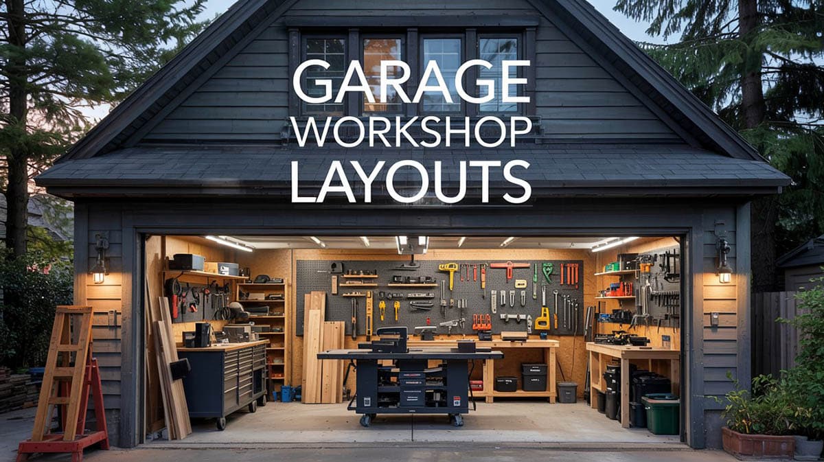 Garage workshop layouts