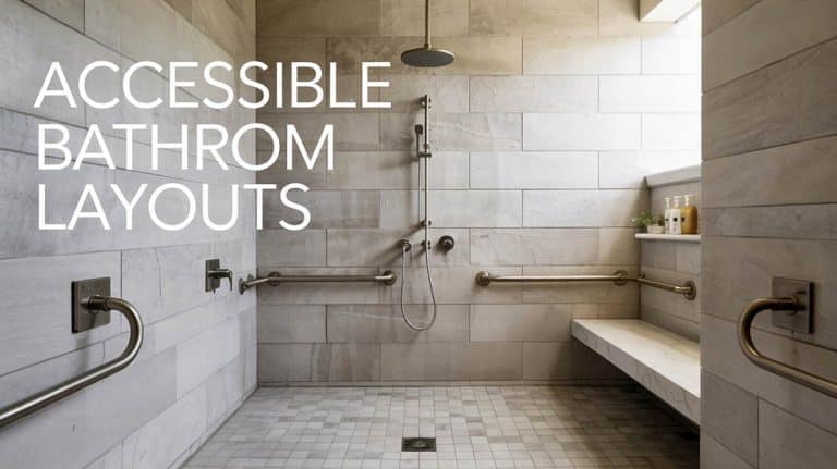 Accessible Bathroom Layouts for Mobility And Comfort
