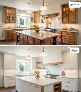 Traditional Kitchen Makeover Before and After: 29 Ai Transformations