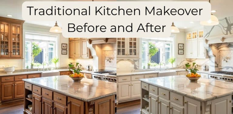 Traditional Kitchen Makeover Before and After: 29 Ai Transformations
