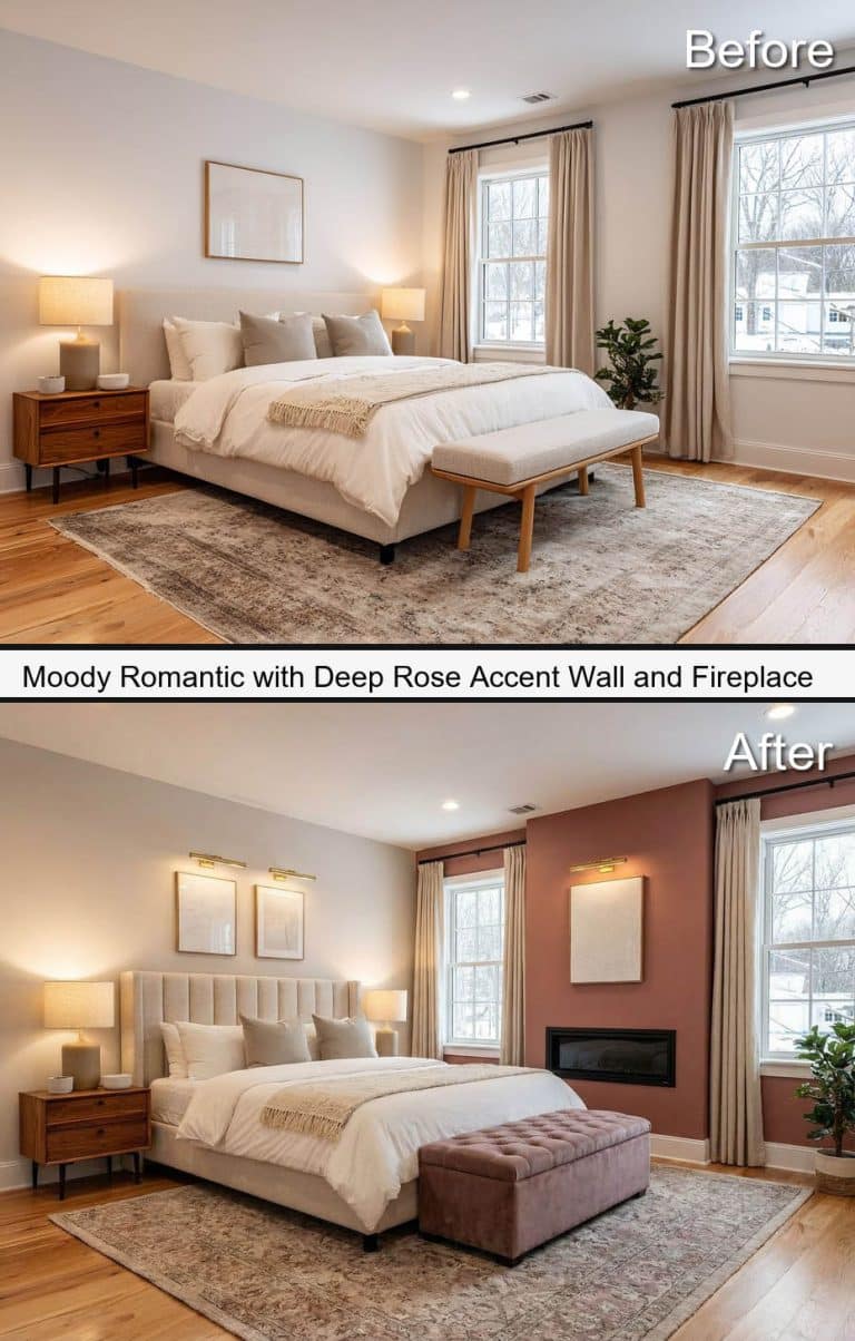 Romantic Master Bedroom Makeover: 37 Stunning Before & After Ai Upgrades