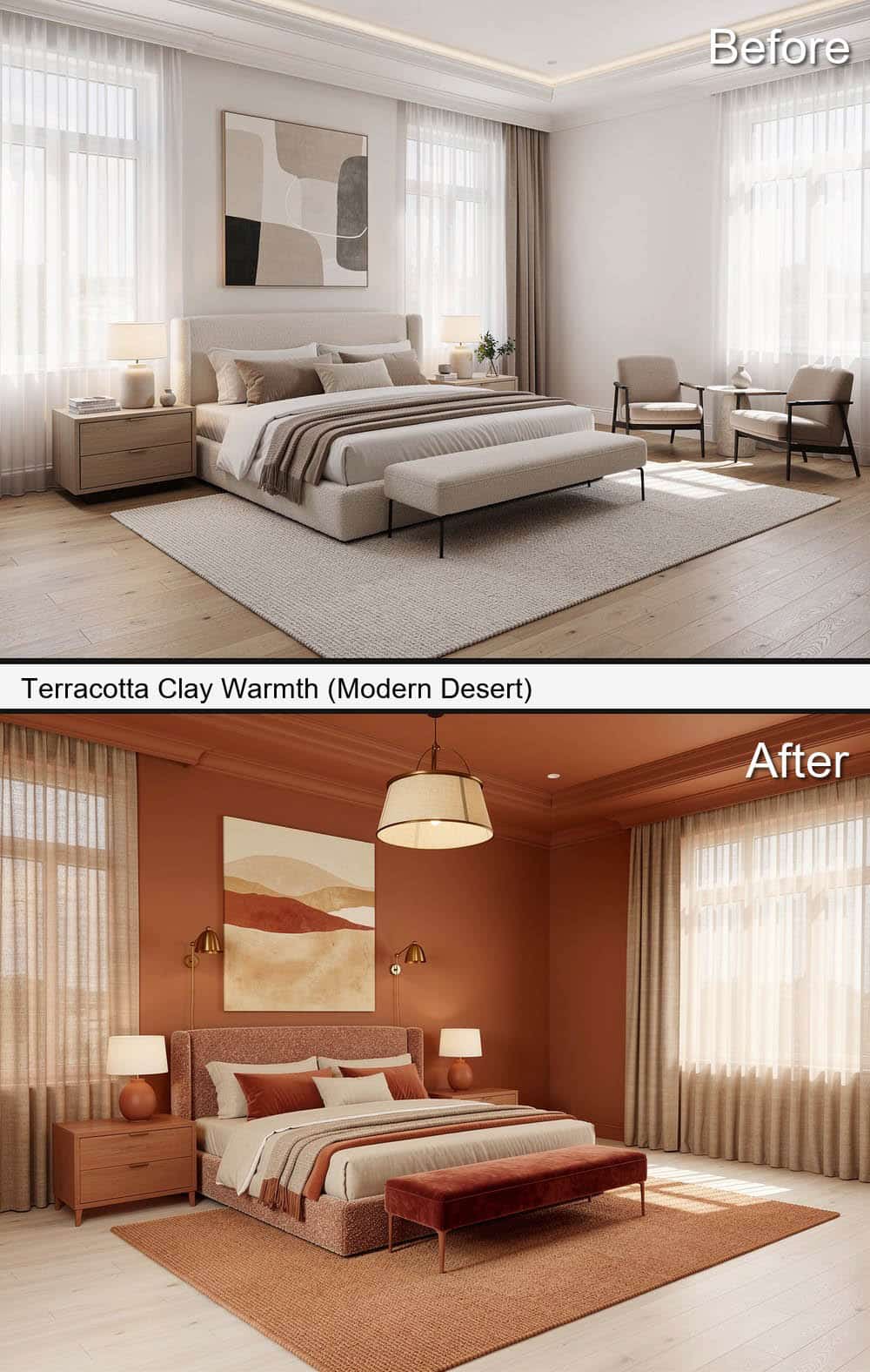 Terracotta Clay Warmth (Modern Desert)