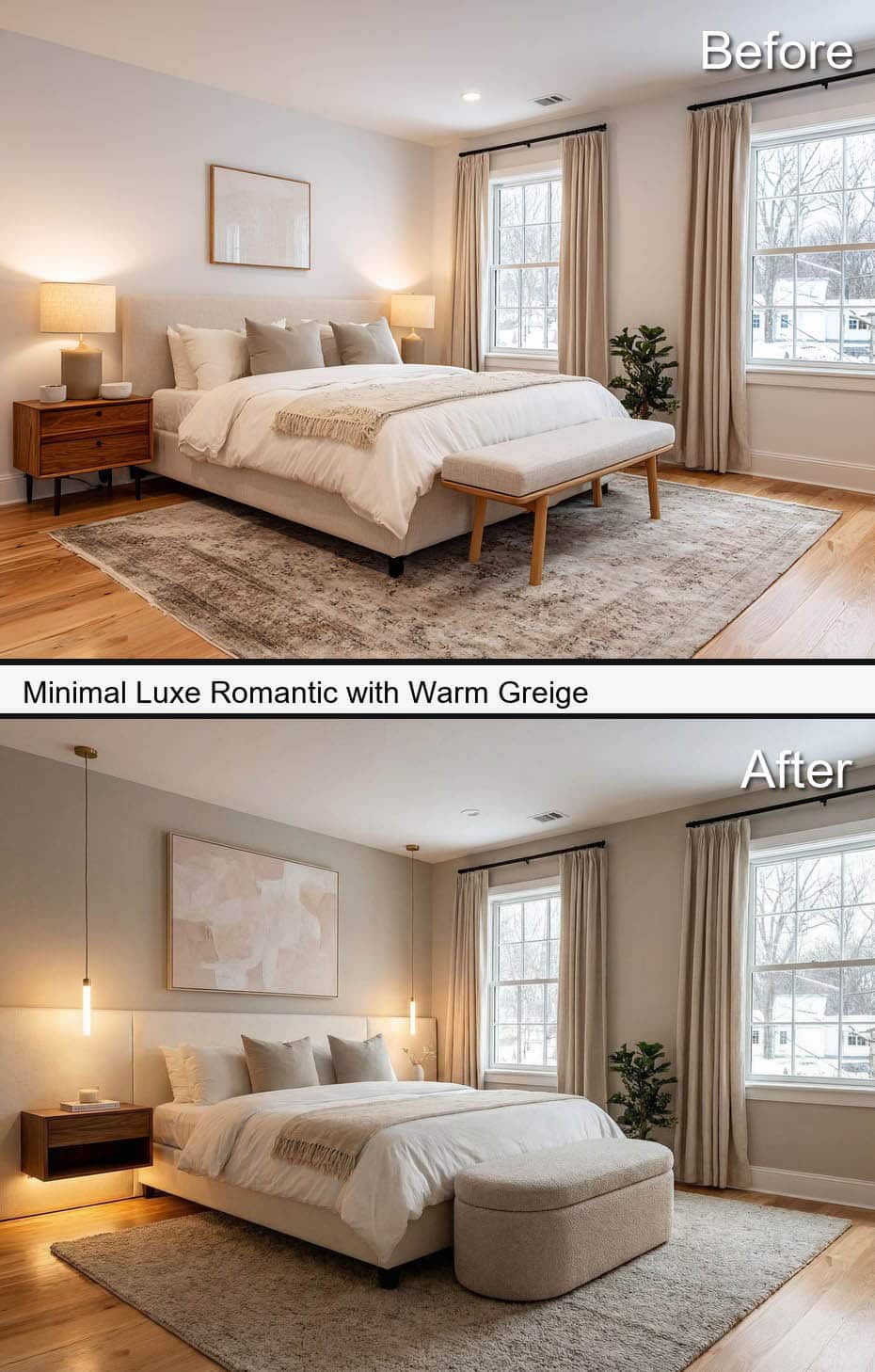 Minimal Luxe Romantic with Warm Greige
