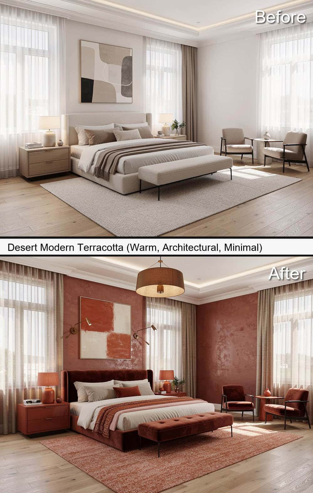 Desert Modern Terracotta (Warm, Architectural & Minimal)