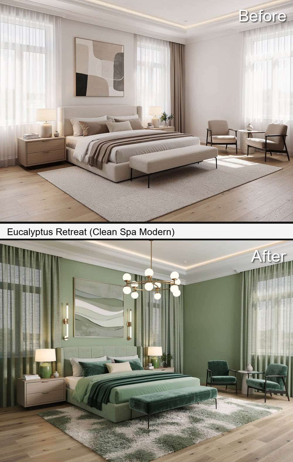 Eucalyptus Retreat (Modern Spa Feel)