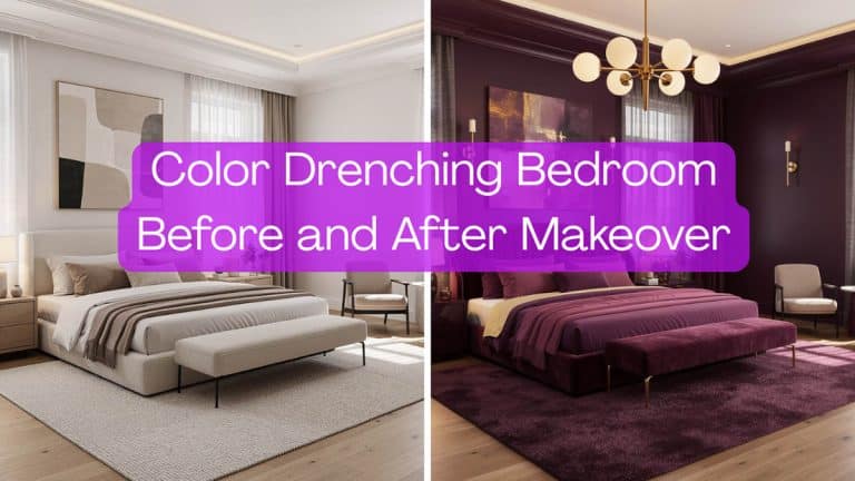 47 Color Drenching Bedroom Before and After Makeover Ideas