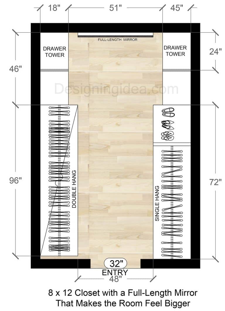 5 Master Closet Layouts With Vanities, Islands, and Serious Storage