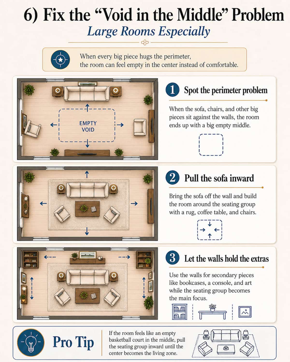 Fix the void in the middle of the room problem