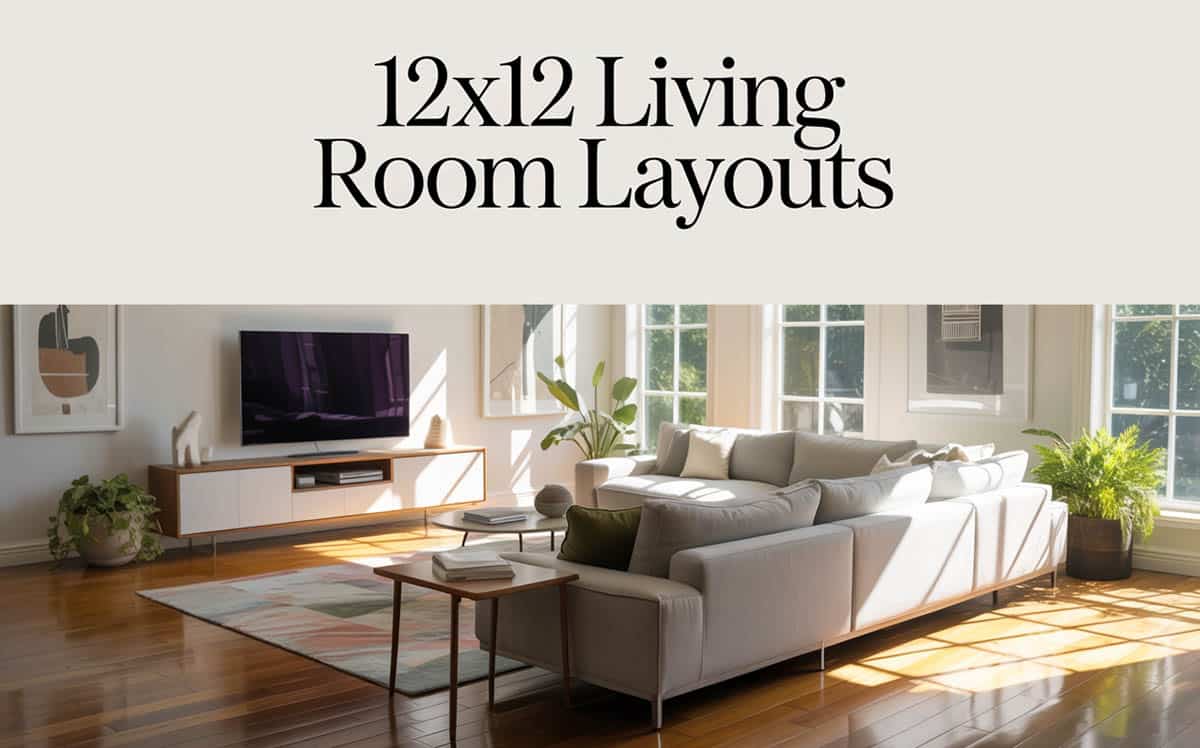 12x12 Living Room Layouts