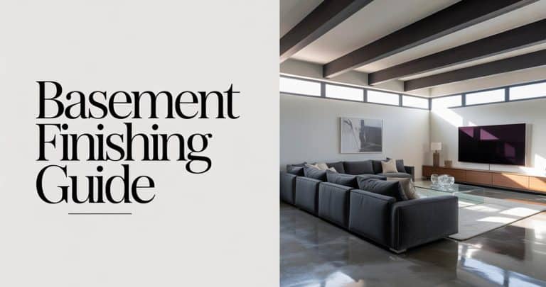 Basement Finishing Guide: Design, Flooring, Paint & Layouts