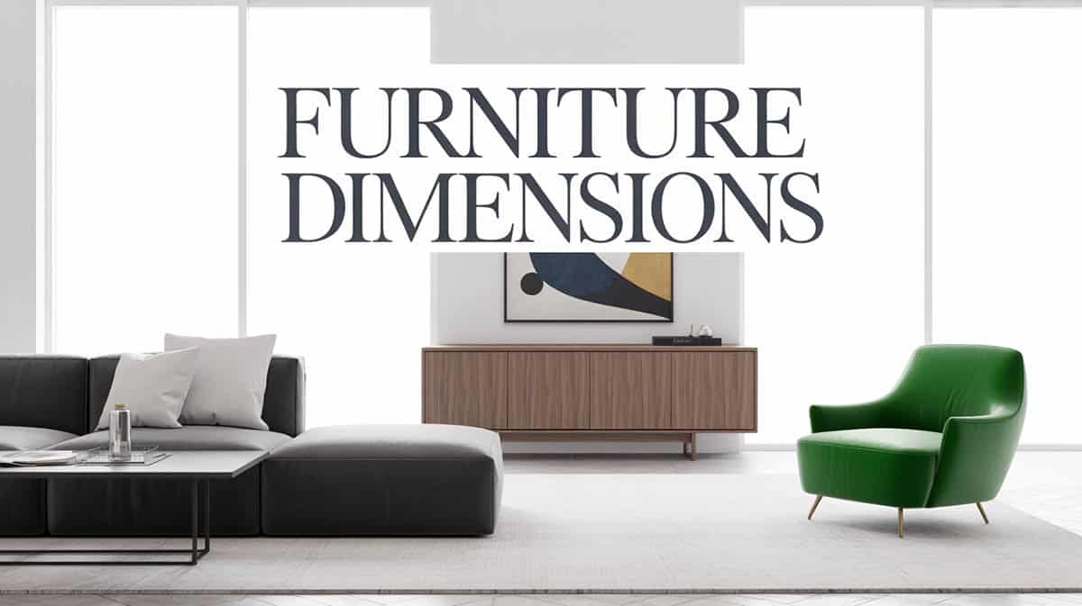 Furniture dimensions