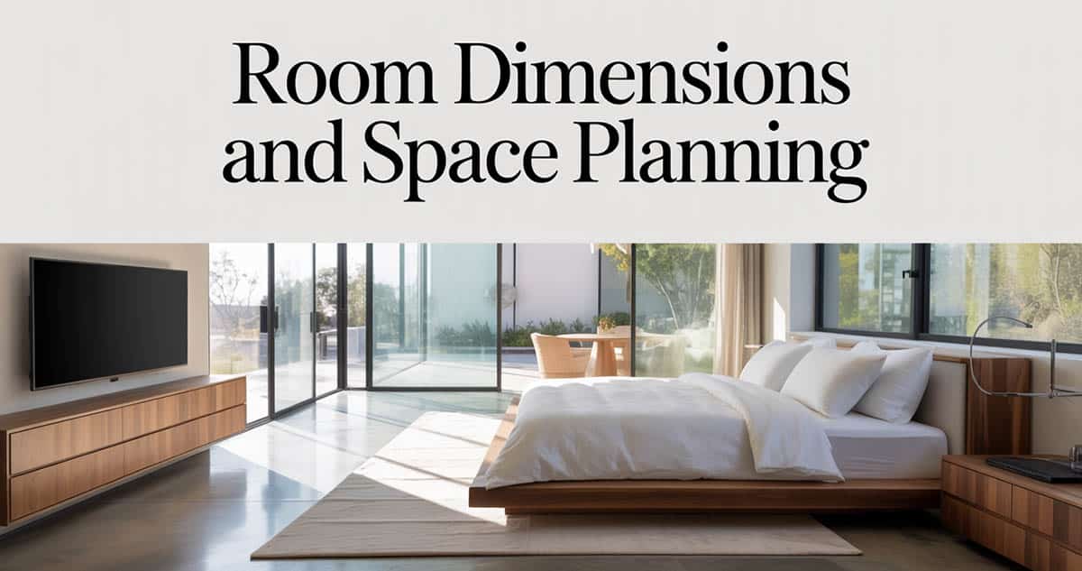 Room Dimensions and Space Planning