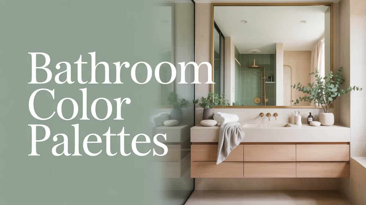 Bathroom color palettes