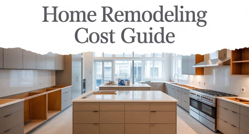 Home Remodeling Cost Guide: Complete Budget Planner for Every Project