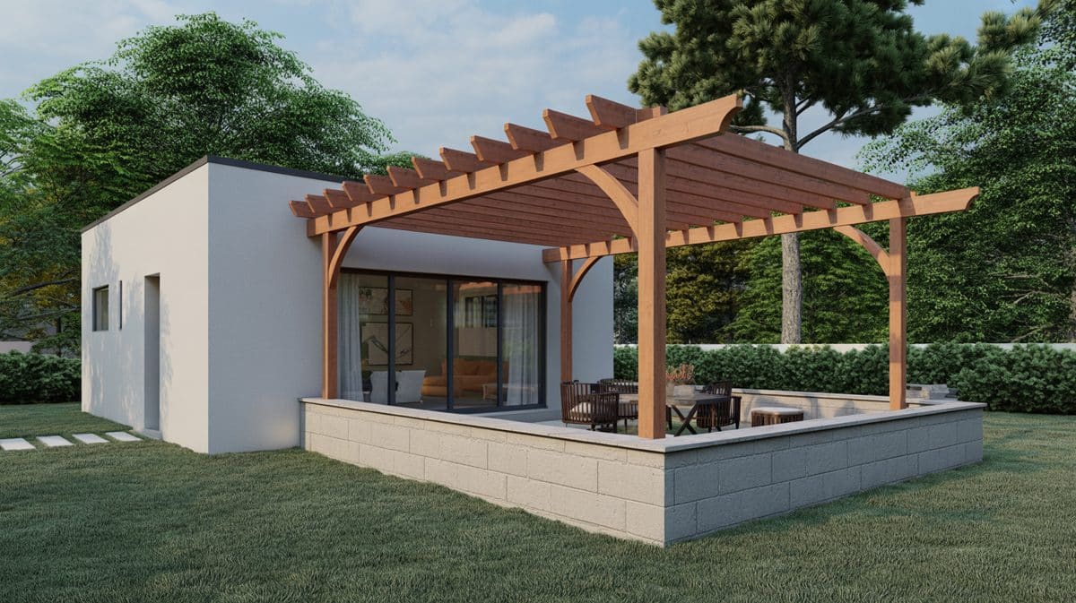 Rustic Cedar Pergola Natural Rock Pool Hot Tub Wooded Resort