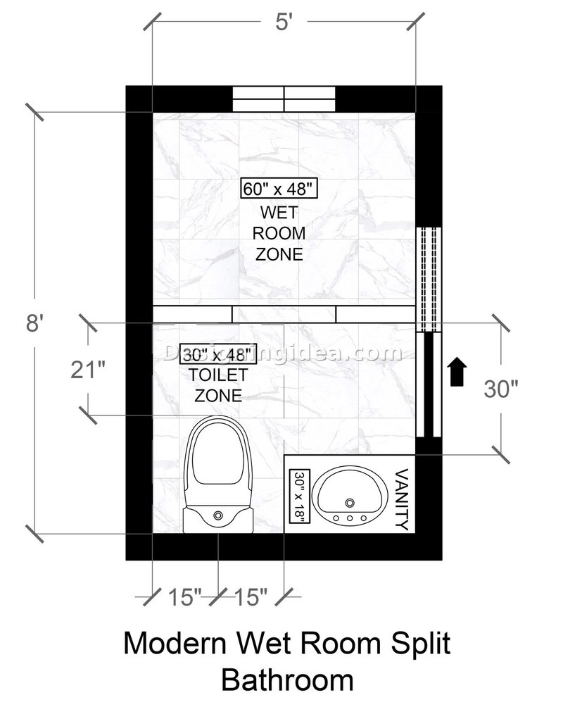 5x8 bathroom with walk in shower layouts modern wet room split bathroom