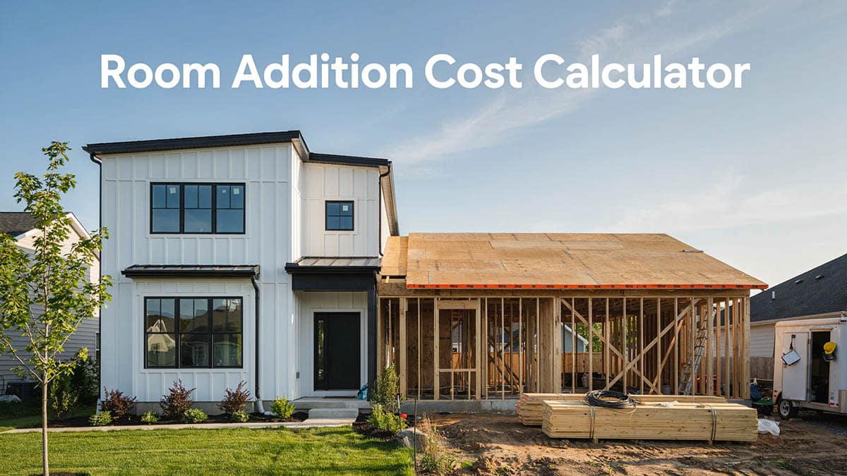 Room addition cost calculator