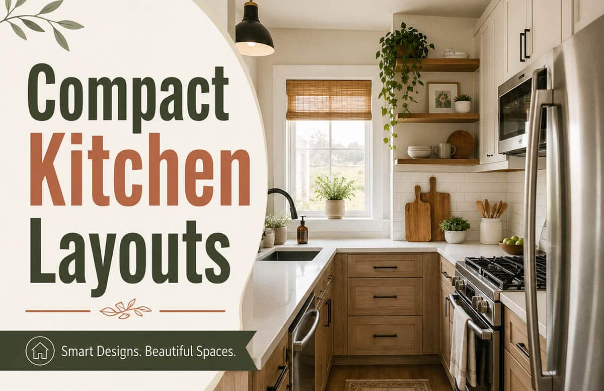 Compact kitchen layouts
