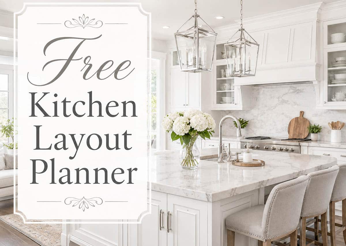 Free kitchen layout planner