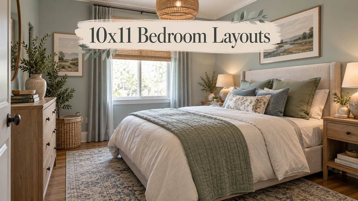 10x11 bedroom layouts